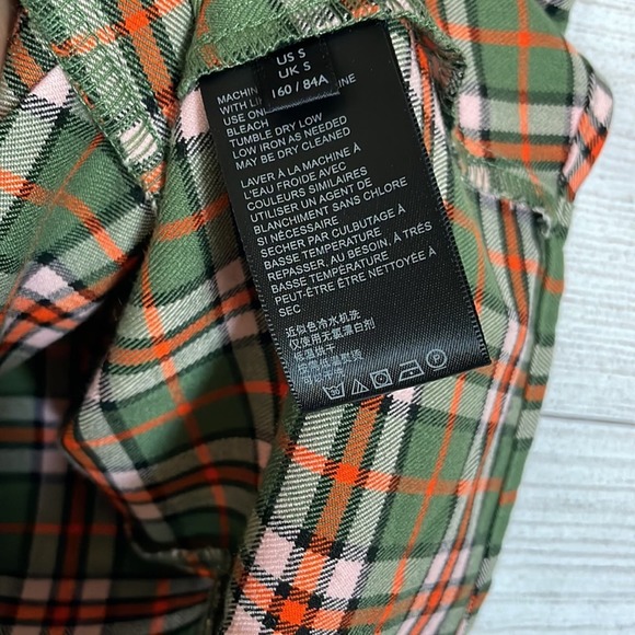 Urban Outfitters Monica Plaid Mini Dress Women's Size Small - Picture 8 of 9